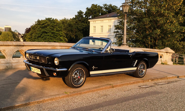 David with Ford Mustang